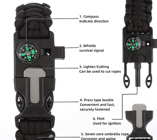 Paracord Survival bracelets