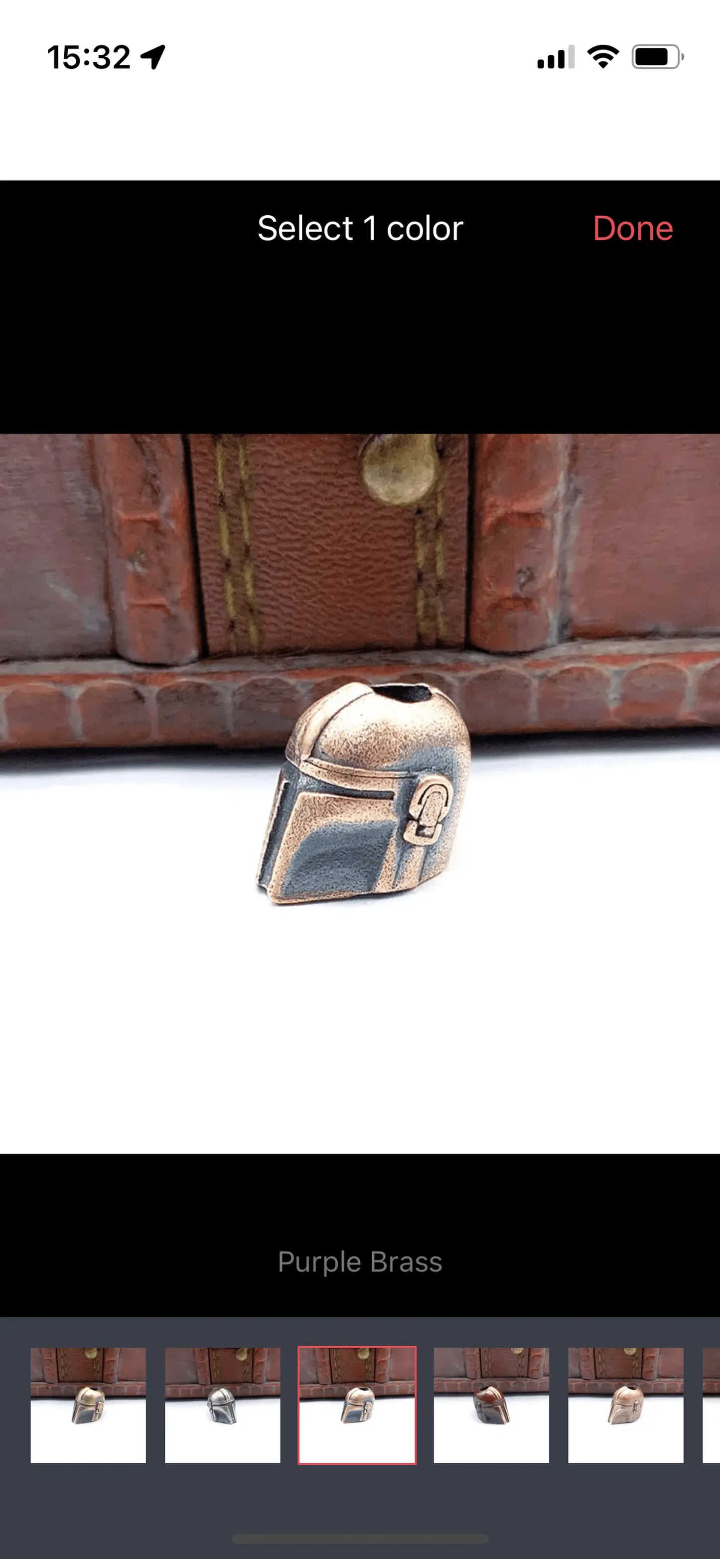 Paracord / Lanyard Beads- Mandalorian Helmets