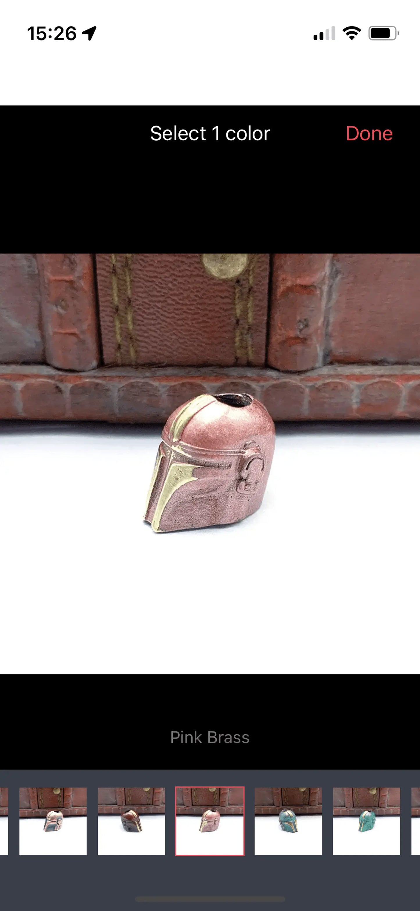 Paracord / Lanyard Beads- Mandalorian Helmets