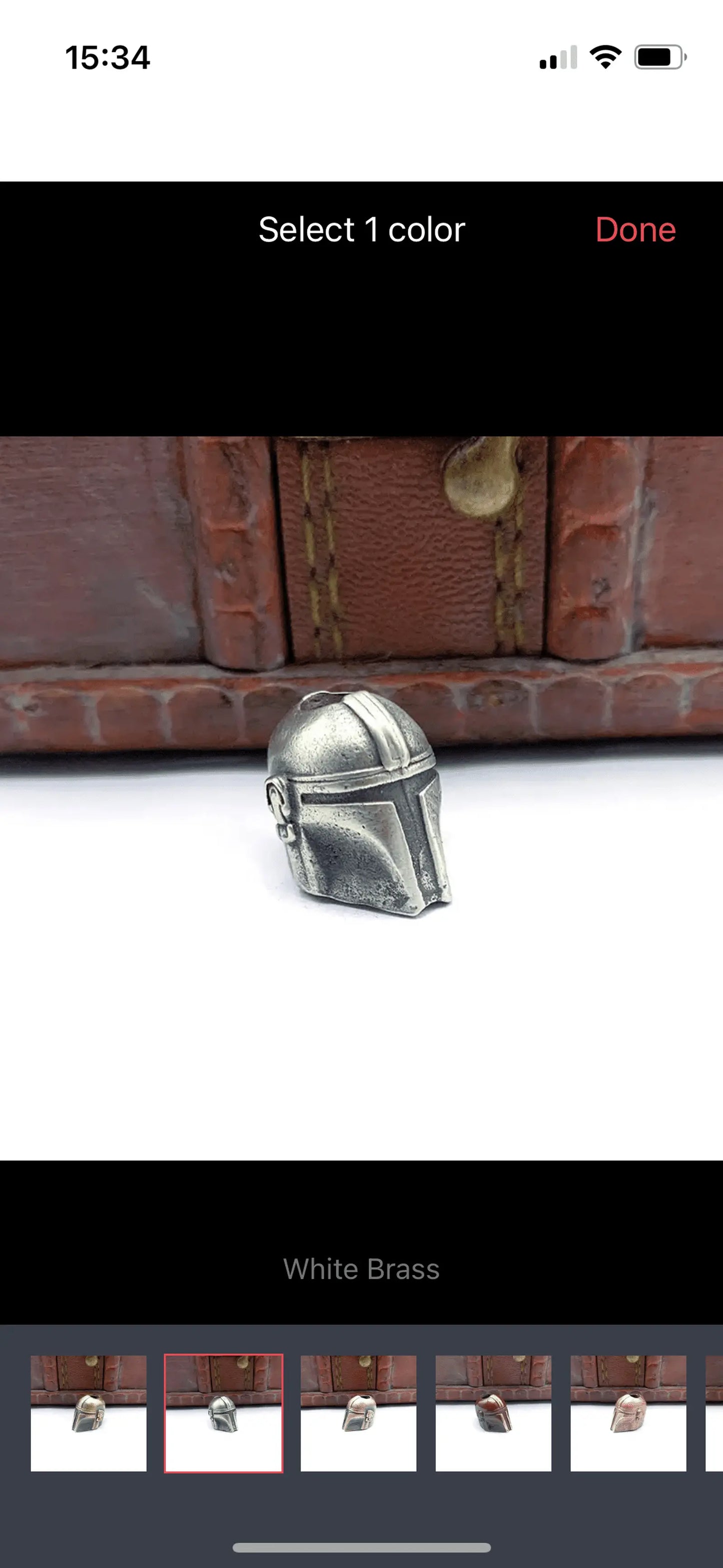 Paracord / Lanyard Beads- Mandalorian Helmets