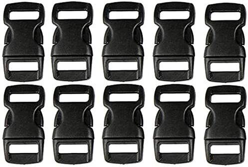 Small, Medium and Large Paracord plastic clips