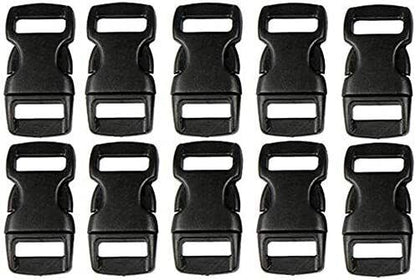 Small, Medium and Large Paracord plastic clips