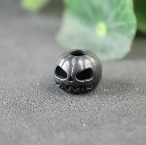 Paracord Pumpkin Beads Lanyard Paracord EDC Rope Get Making Halloween Gifts Gallery Image 2