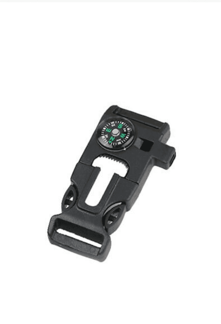 Emergency Survival  (20mm) Clip Paracord Bracelet Main Image