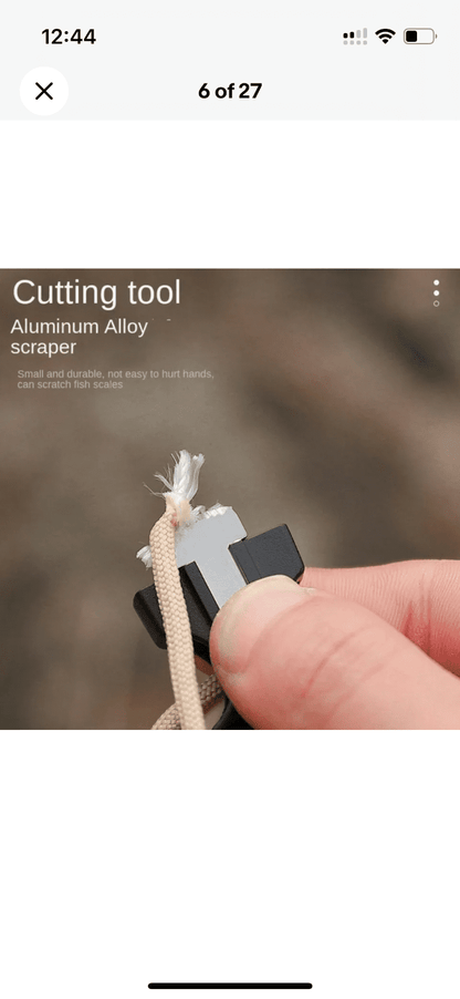 Emergency Survival  (20mm) Clip Paracord Bracelet Gallery Image 4