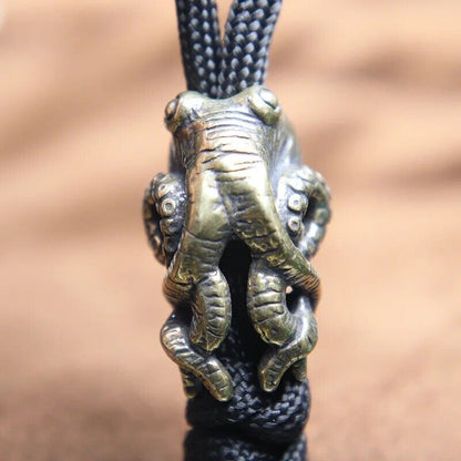 Lanyard paracord Octopus  beads. Gallery Image 1