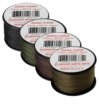 Nano Cord Paracord 0.75mm x 300 Feet (100m) USA Made &#8211; Huge Variety Of Colours! Gallery Image 0