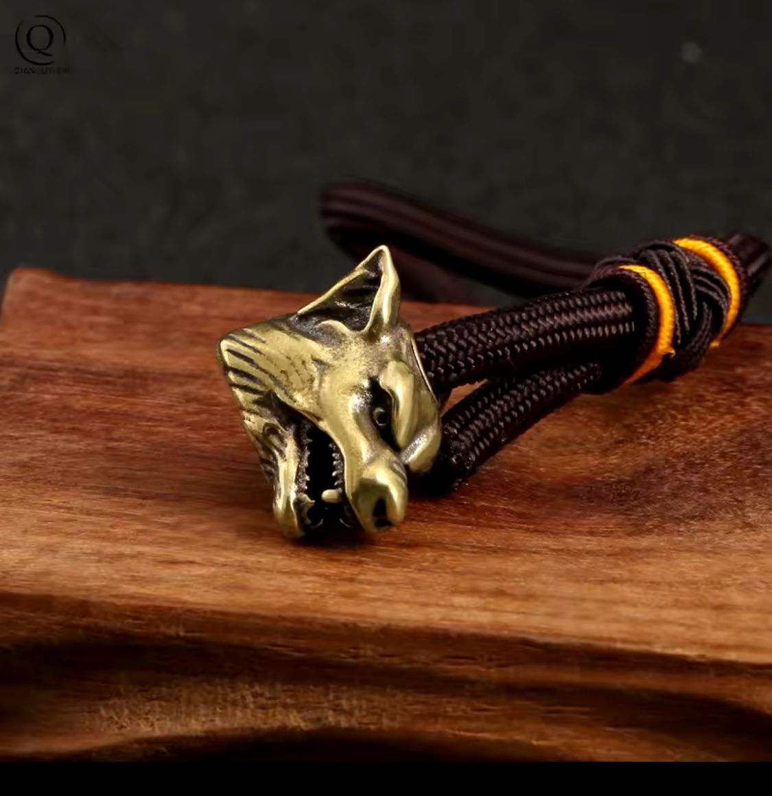 wolf head bead 4