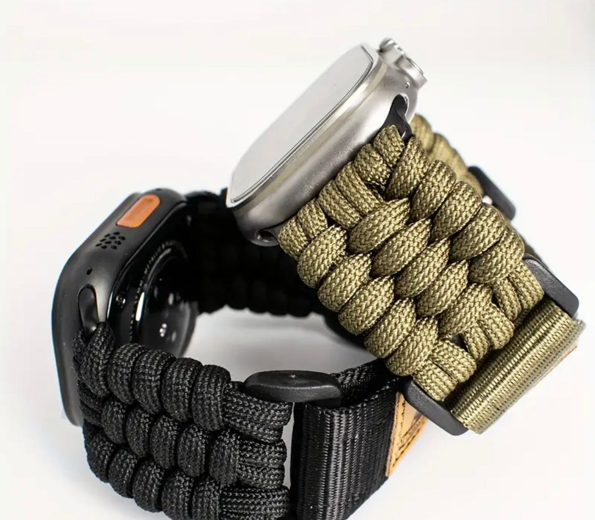 Heavy Duty Apple Watch Paracord Bracelet