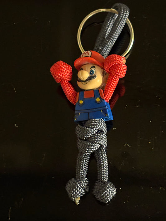 Mario Paracord Buddy Keyring