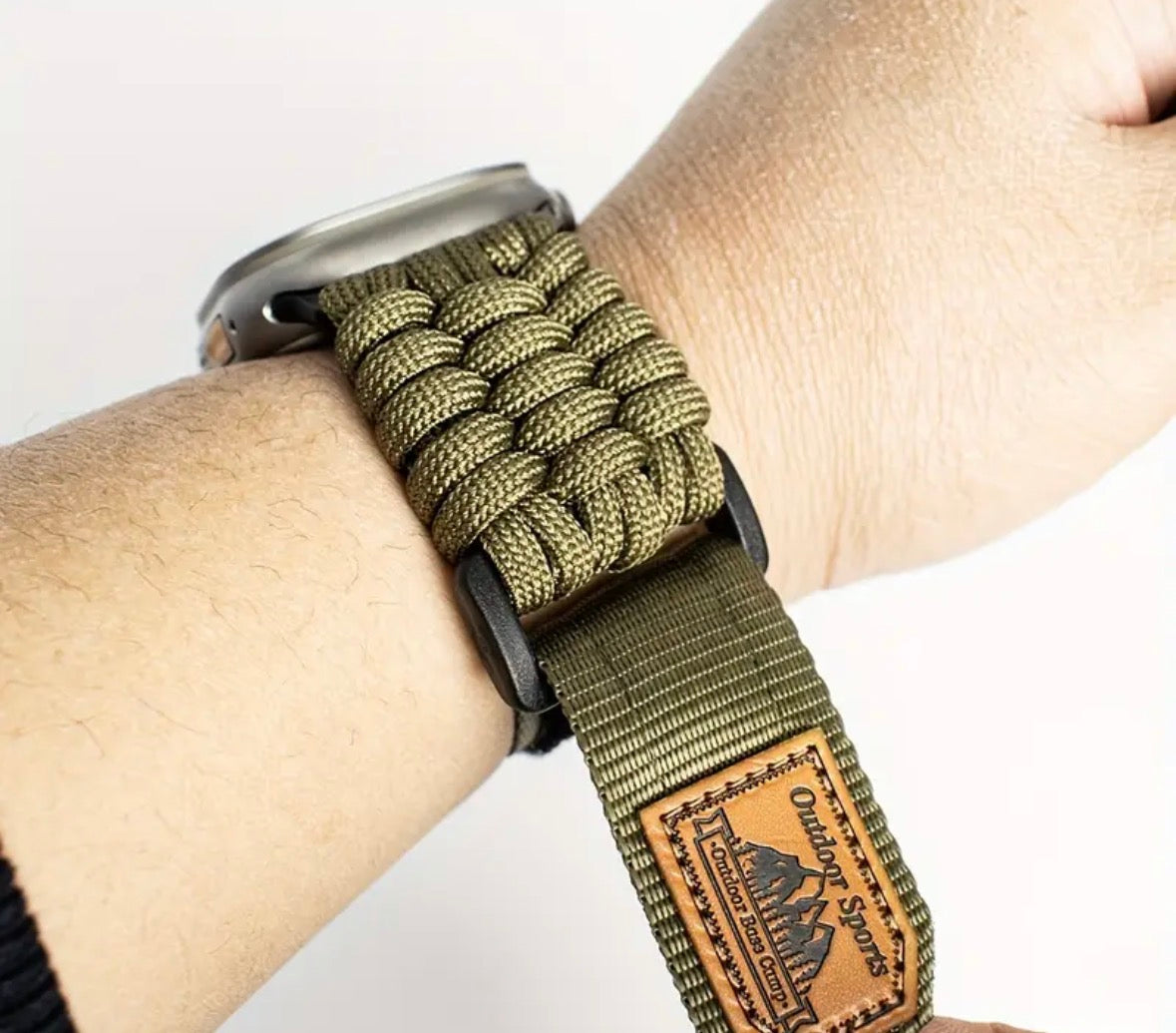 Heavy Duty Apple Watch Paracord Bracelet