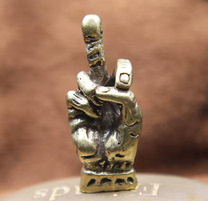 Middle finger Paracord Bead