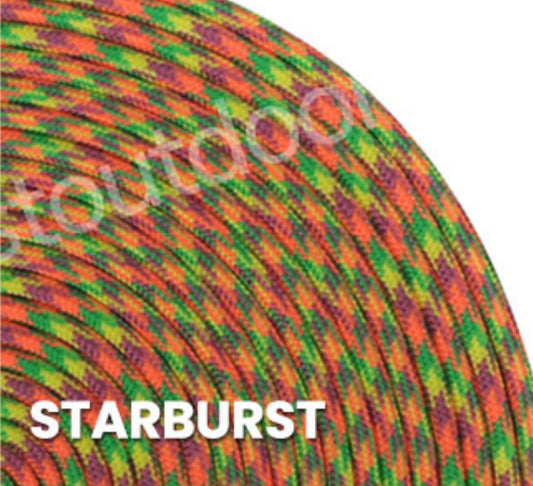 30m Spool of Type 3 Starburst Multicolour Paracord