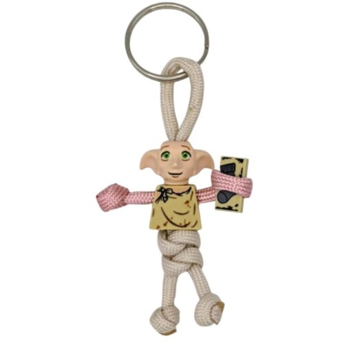 dobby paracord keychain